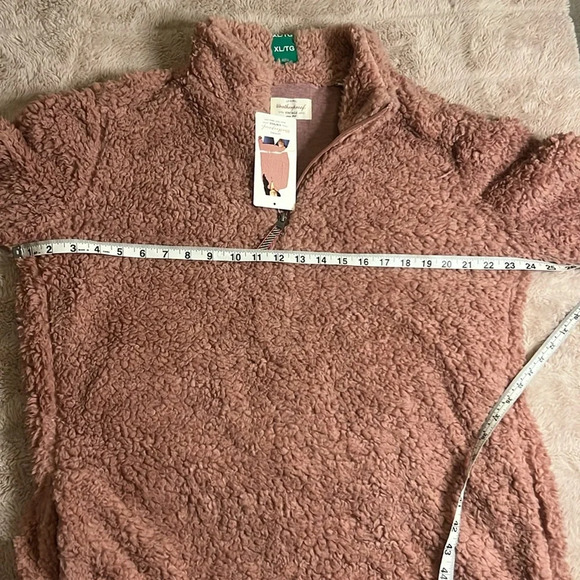 🌟HOST PICK🌟 NWT Sherpa soft pink quarter zip sweater - Picture 5 of 7